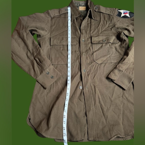 True Vintage WWII Jayson Made in USA Military Shirt - Picture 6 of 8